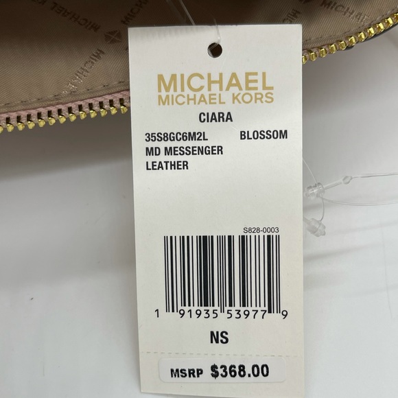 Michael Kors Medium Ciara Satchel Bag Blossom - Picture 13 of 13